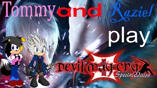 tommy and raziel play devil may cry 3 trying to get raziel's memories back