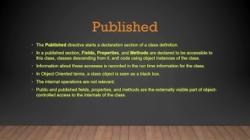 Visibility of class members | Delphi | Delphi access modifiers |  Strict Private | Strict Protected