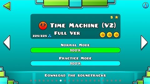 Time Machine V2 Full Version by HoaproxGD (Me) | Geometry Dash 2.11
