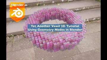 LIVENODING Oh Snap Yet Another 3D Voxel Tutorial Using Geometry Nodes