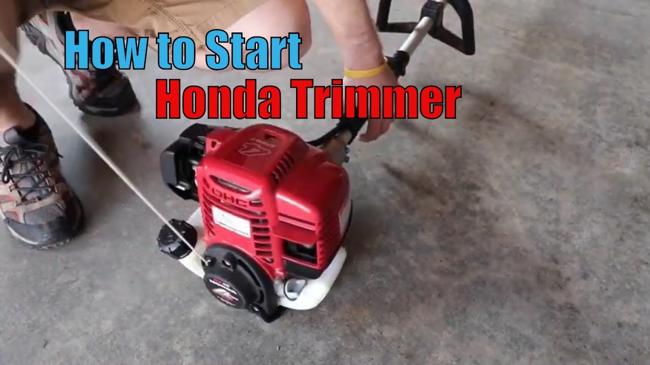 honda 4 stroke line trimmer