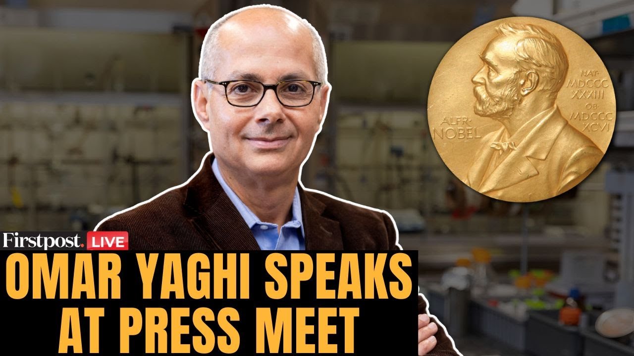 LIVE: 2025 Nobel Laureate in Chemistry Omar Yaghi Addresses the Media | N18G