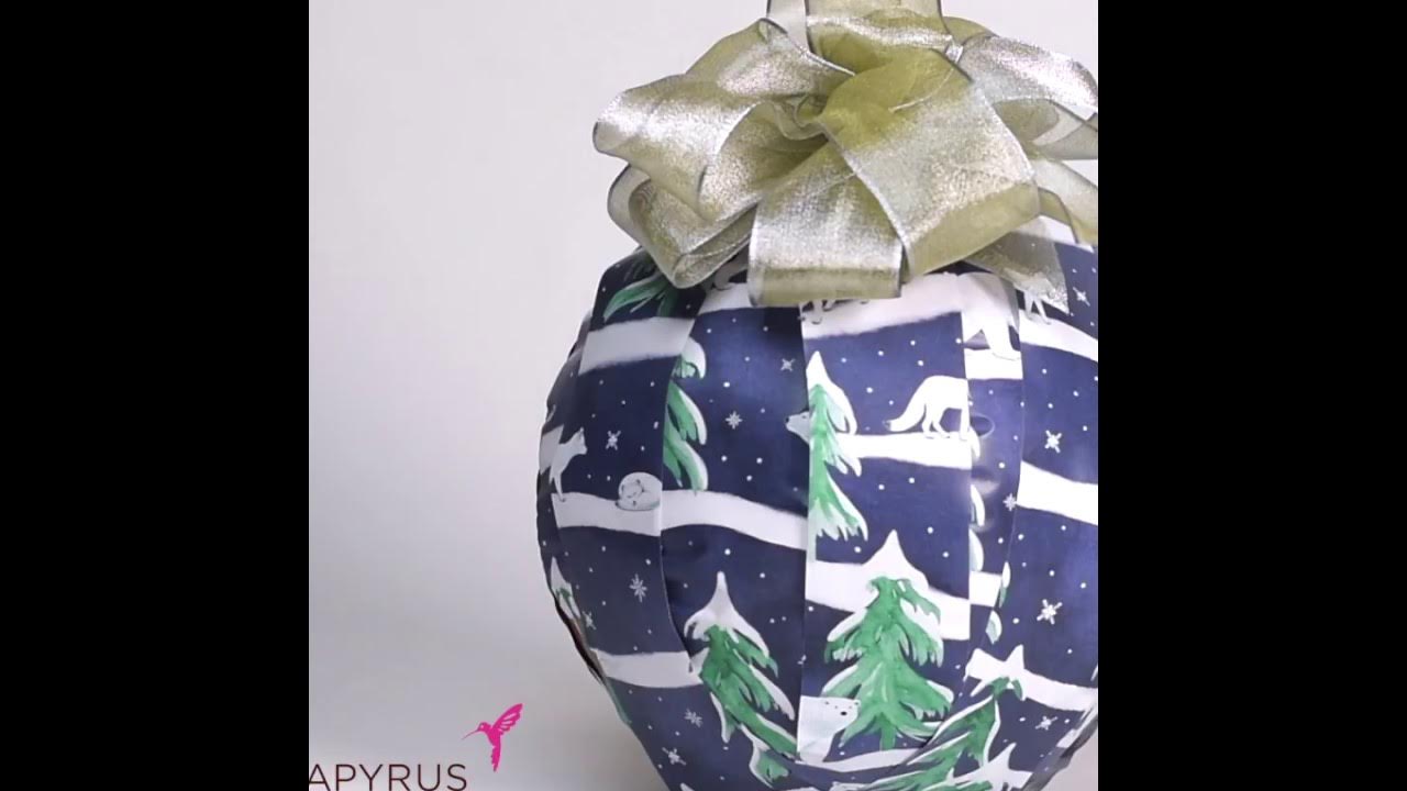 How to Wrap a Ball from PAPYRUS YouTube