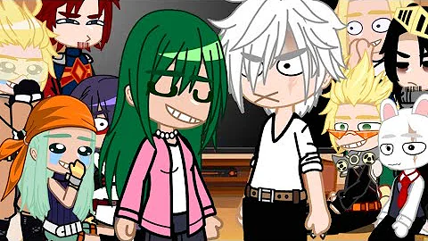 Pro heroes, LOV and parents react to Deku answered them all correctly! || mha/bnha || Gacha club ||