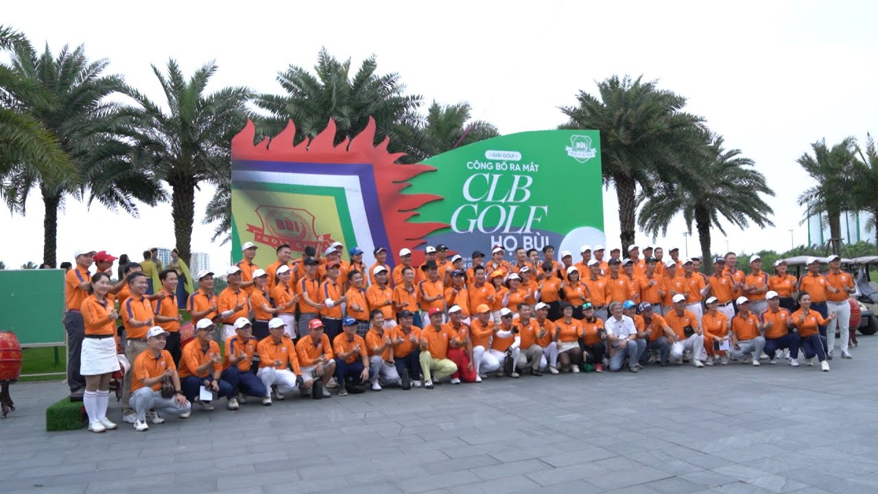 Giai golf ra mắt câu lạc bộ họ Bùi   Thu hút nhiều người nổi tiếng