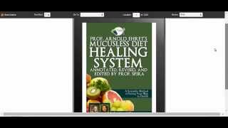 Paperback and Kindle Annotated Mucusless Diet Amazon Release November 25!