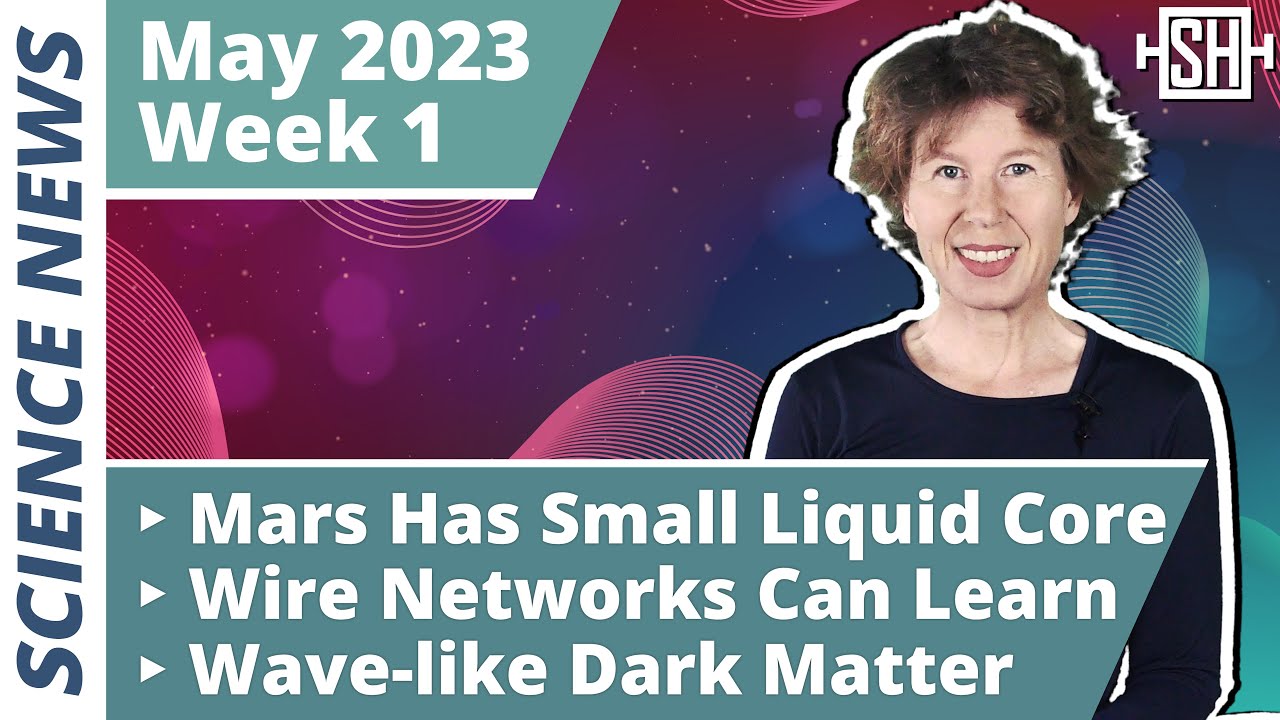 ⁣A wire network that learns, wave-like dark matter, Mars's core & more science news from thi