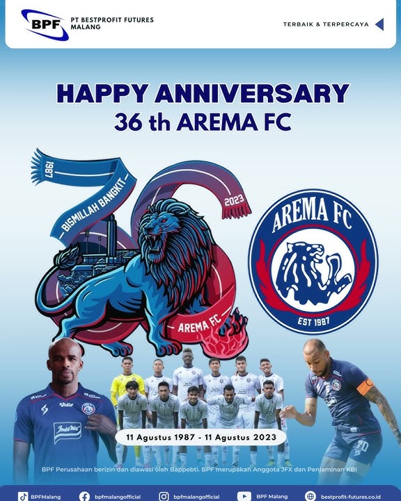 Happy Anniversary 36 tahun AREMA