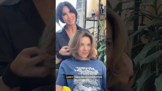 🌟Элегантность в простоте: стрижка каре на удлинение и холодные цвет волос #окрашиваниеволосмосква