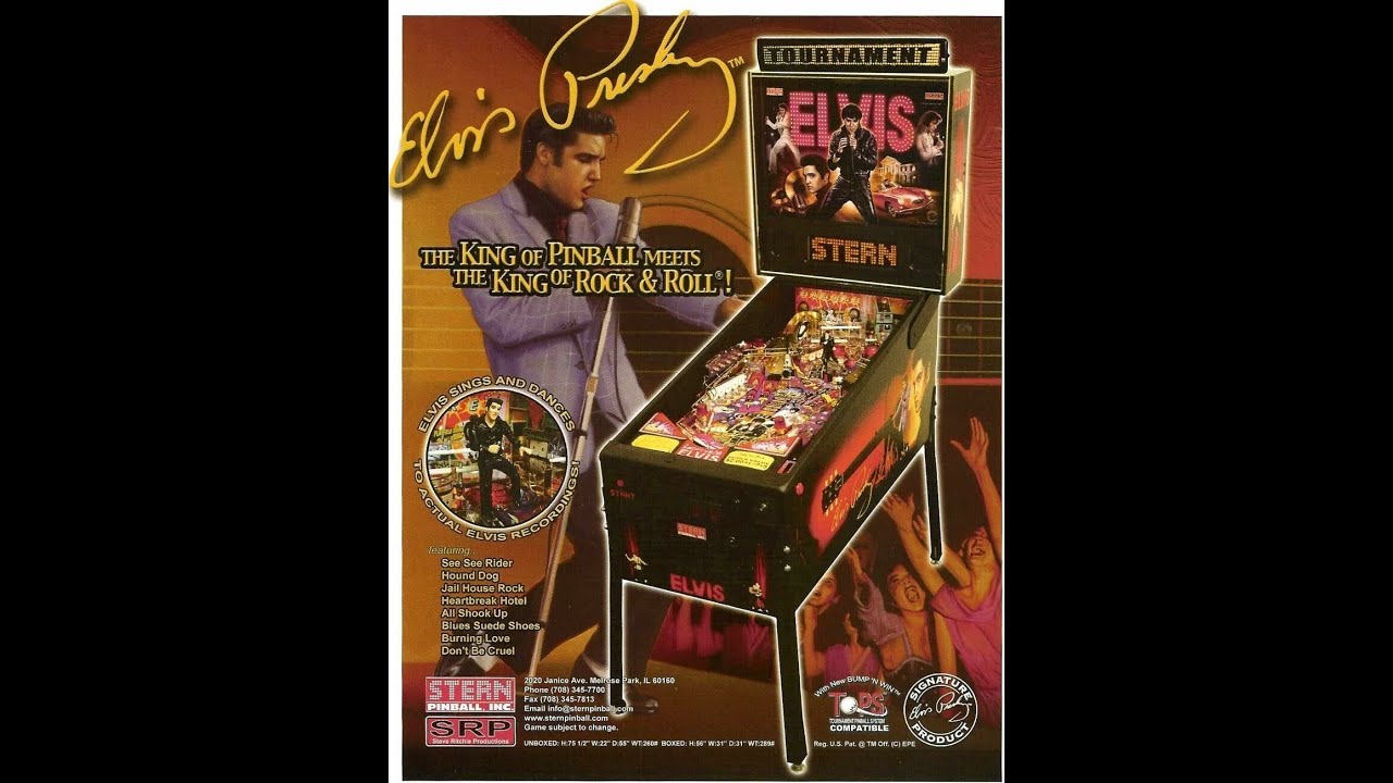 Hyperpin Virtual Pinball Elvis Stern 2004 Demo - YouTube
