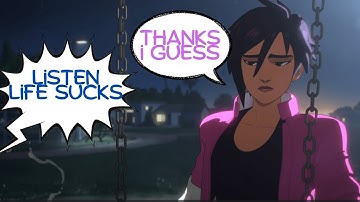 Roberts Speech to Invisigal| All Variations | Dispatch