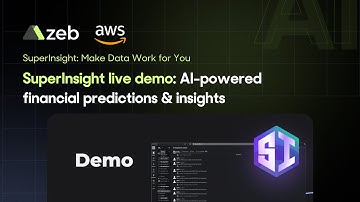 SuperInsight live demo: AI-powered financial predictions & insights