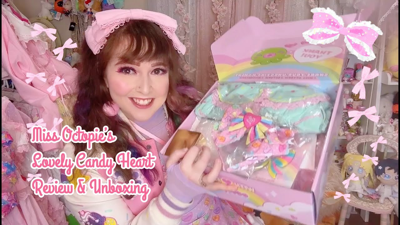 💖🍭🎀💝Miss Octopie's Lovely Candy Heart Review💖🍭🎀💝