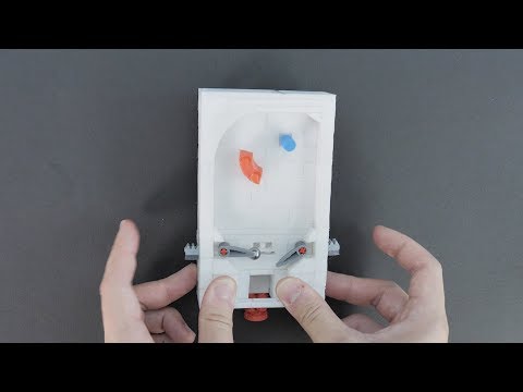 <strong>3D</strong> <strong>프린터</strong> 장인이 만든 휴대용 핀볼 머신