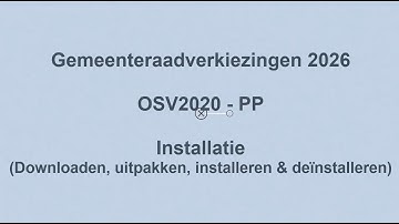 Instructievideo installatie GR2026 OSV2020-PP