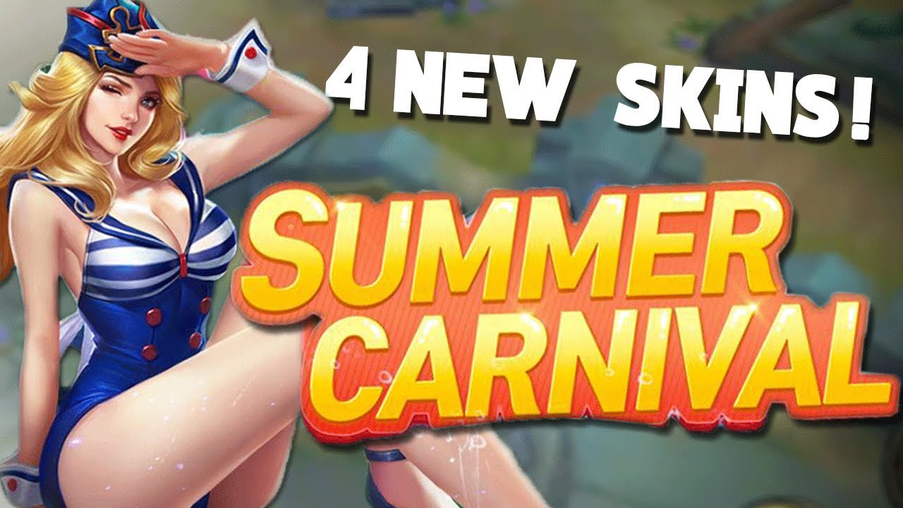 NEW Freya Kagura Nana Alpha Zhao Yun SKIN Mobile Legends Summer