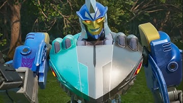 Transformers Cyber World Cyber Changers Sky Byte Unboxing 