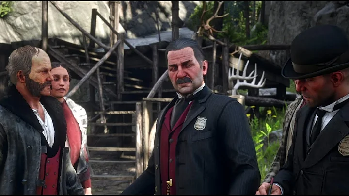 RDR2 - Cut End credit cutscene Edgar Ross and Arch...