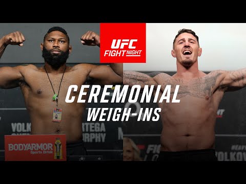 UFC London: Ceremonial Weigh-Ins