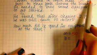ms gar application of point slope to word problem 6