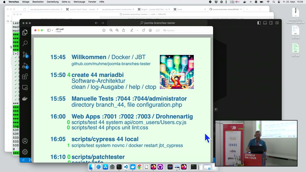 JD24DACH  - Joomla Branches Tester