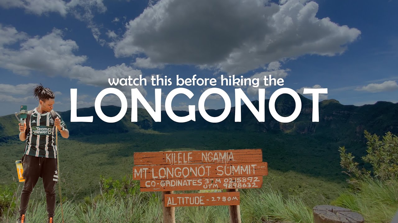 Climbing an ACTIVE VOLCANO (Mount Longonot Hiking Adventure)