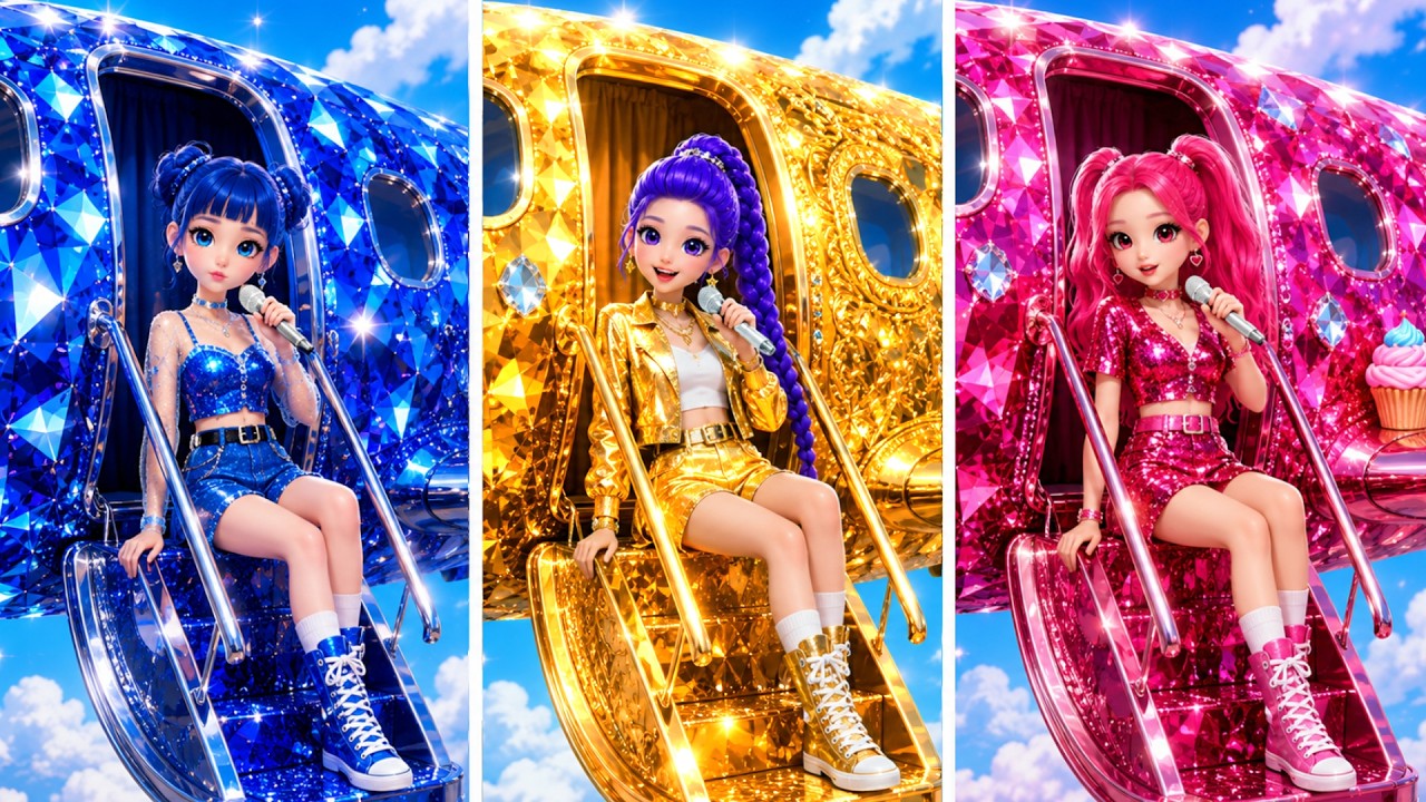 K-Pop Demon Hunters エクストリームメイクオーバー✨Rumi、Zoey