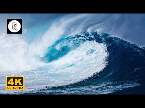 10 Hours of Huge Waves Relaxing Sounds for Sleep Ocean Sounds Ambiance for Relaxation & Spa