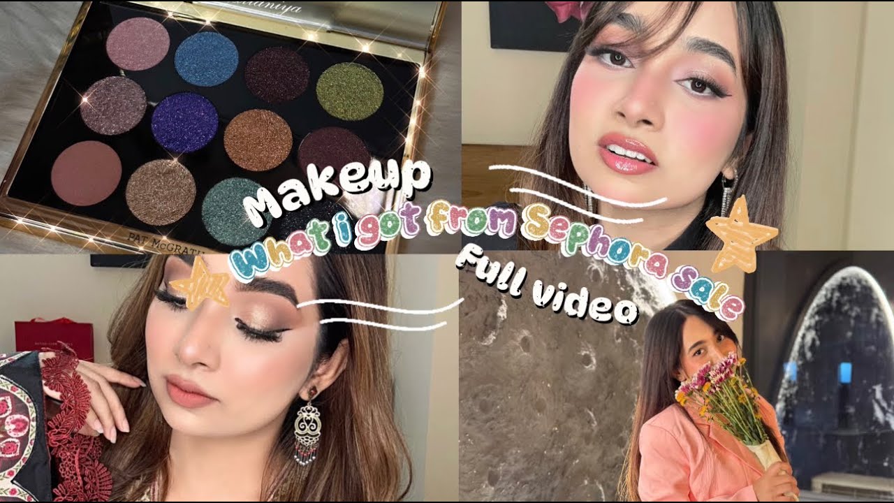 I purchased over $1,000 worth of makeup during the Sephora sale.