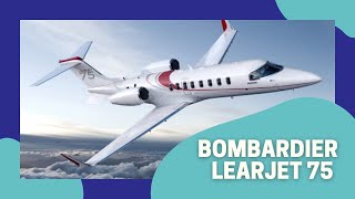 Bombardier Learjet 75. EBACE 2019. Деловая авиация