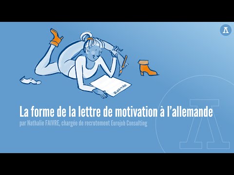 La forme de la lettre de motivation allemande