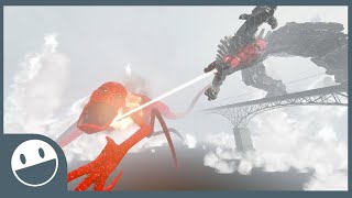 Mechagodzilla vs Red [SFM] - Animation of Mr.Smile
