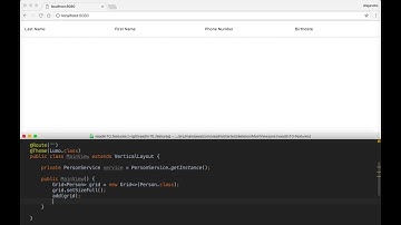 Vaadin 10: Modern Java API