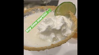 Lime Pie Martini