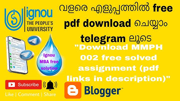 MMPH 002 free solved assignment pdf links in description