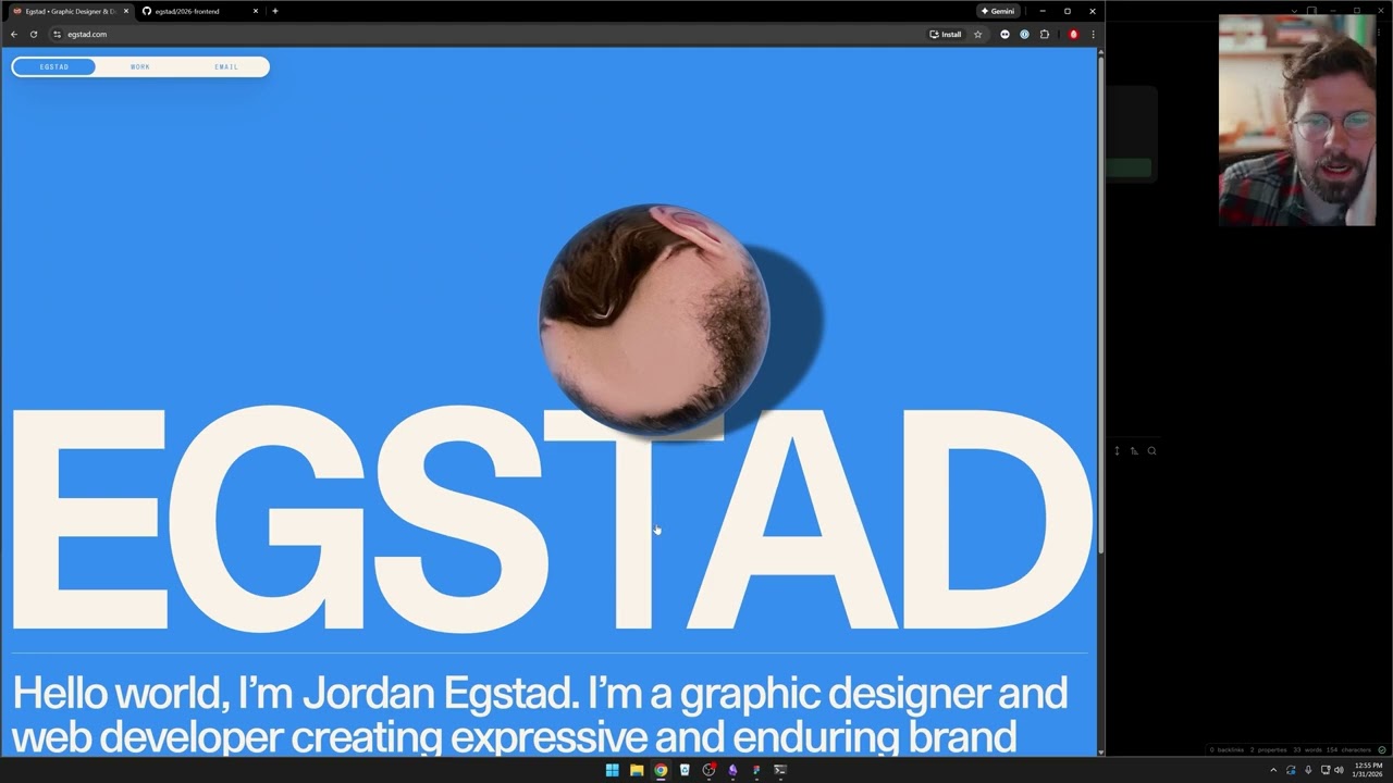 making a website: project overview and tech stack