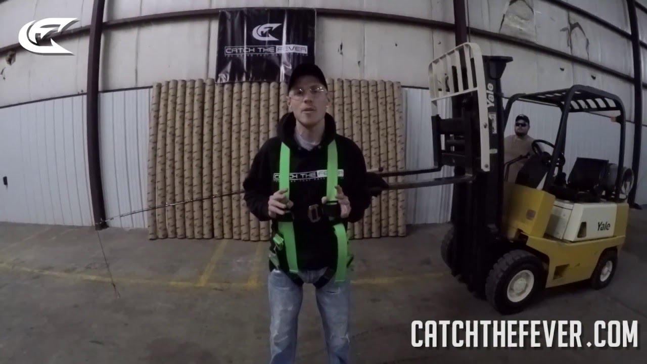 MUST SEE!!! Catch The Fever Fishing Rod Deadlifts a Person! - Big