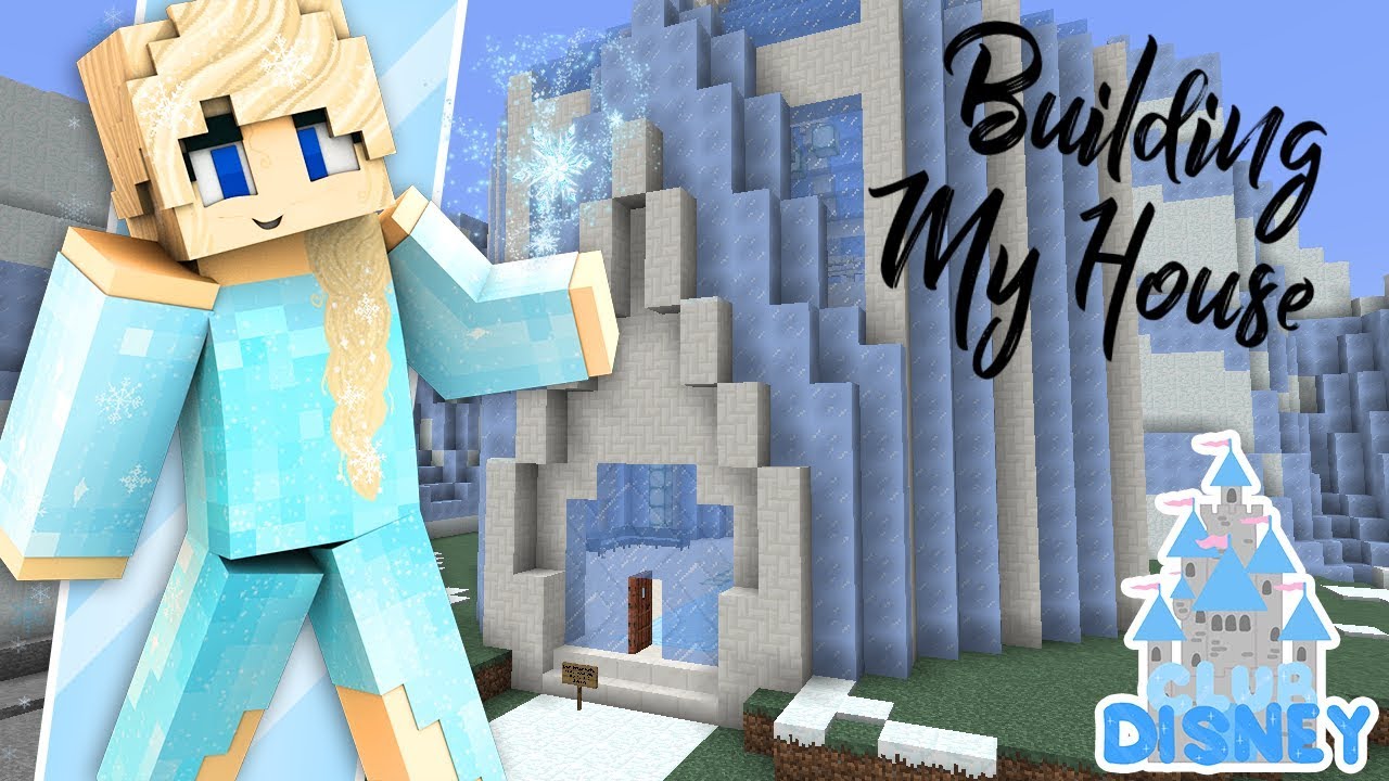 Elsa Ice Castle From Frozen Disney Minecraft Ice Disney Frozen Elsa's