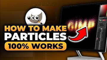 How To Make Particles in GIMP (FAST & EASY) | 100% WORKS | NO Yapping, To The Point | Particles GIMP