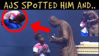 Watch What Apostle Joshua Selman Did To This 8 Year Old Boy In Ghana At Archbishop Duncan Williams’