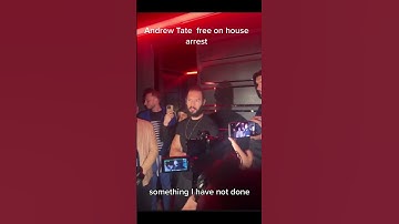 Andrew Tate Emotional First Words After Jail Release
