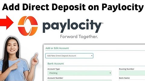 How to Add Direct Deposit on Paylocity 2025