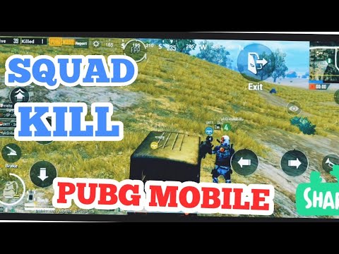 squad-kill-#pubg-mobile-#piku-boss