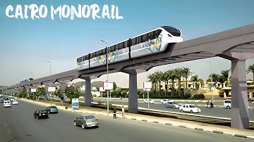 Cairo monorail - The Longest Monorail System in the World || مونوريل العاصمة