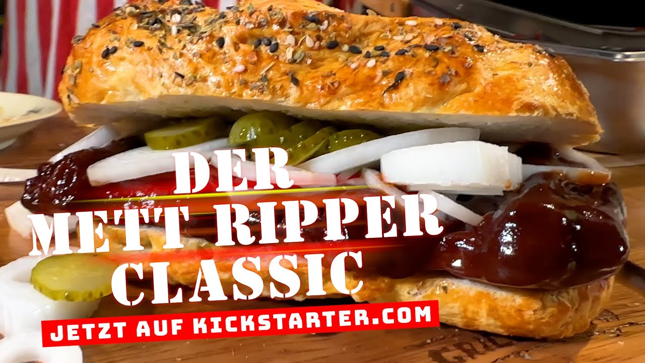 Der METT RIPPER 3000 - Die Rippchen-Backform | Die Grillshow #kickstarter #bbq #mcrib