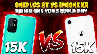 Oneplus 8t Vs iPhone Xr Which One You Should Buy | Oneplus 8t Vs iPhone Xr bgmi & Pubg Test