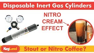 How to pour creamy nitro coffee, stout, or other nitrogen beers!