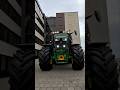 Massive John Deere tractor in the city 🚜🔥 #johndeere #tractor #farming #agriculture #farmwork