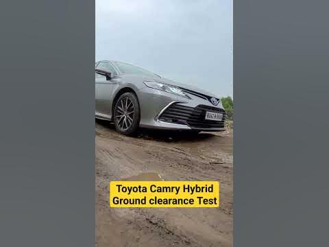 Toyota Camry Hybrid Ground Clearance Test - YouTube