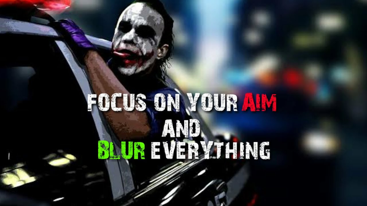 BLUR EVERYTHING! MOST POWERFUL QUOTES ||JOKER QUOTES|| MUST WATCH!